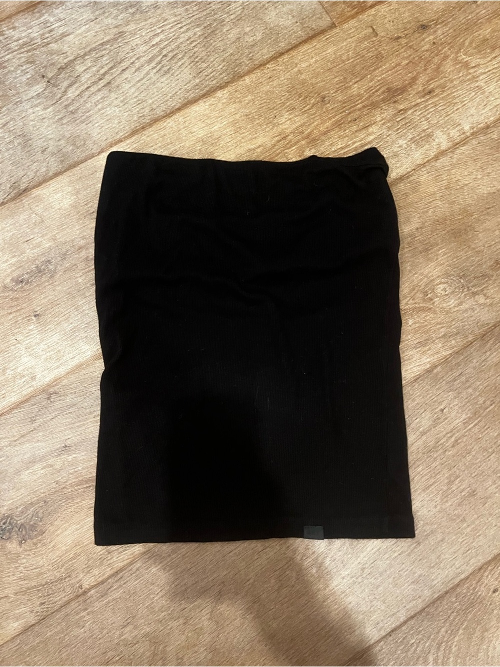 *worn once* SET active black tube top